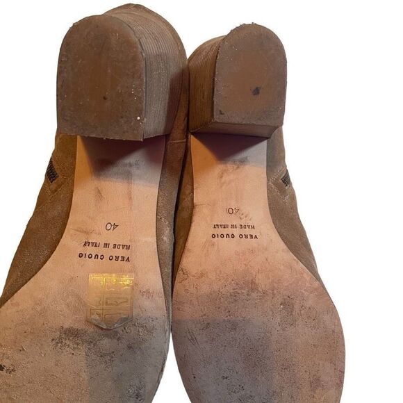 CLUB MONACO | tan brooklyn ankle booties 40 - Picture 7 of 13